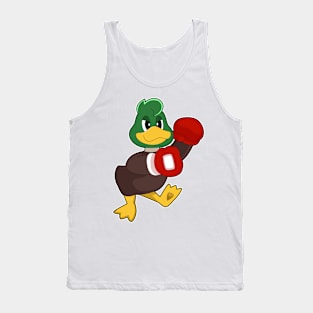 Duck Boxer Boxing gloves Tank Top